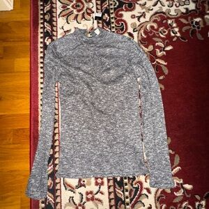 Urban Heritage Gray Women's Cowl Neck Sweater